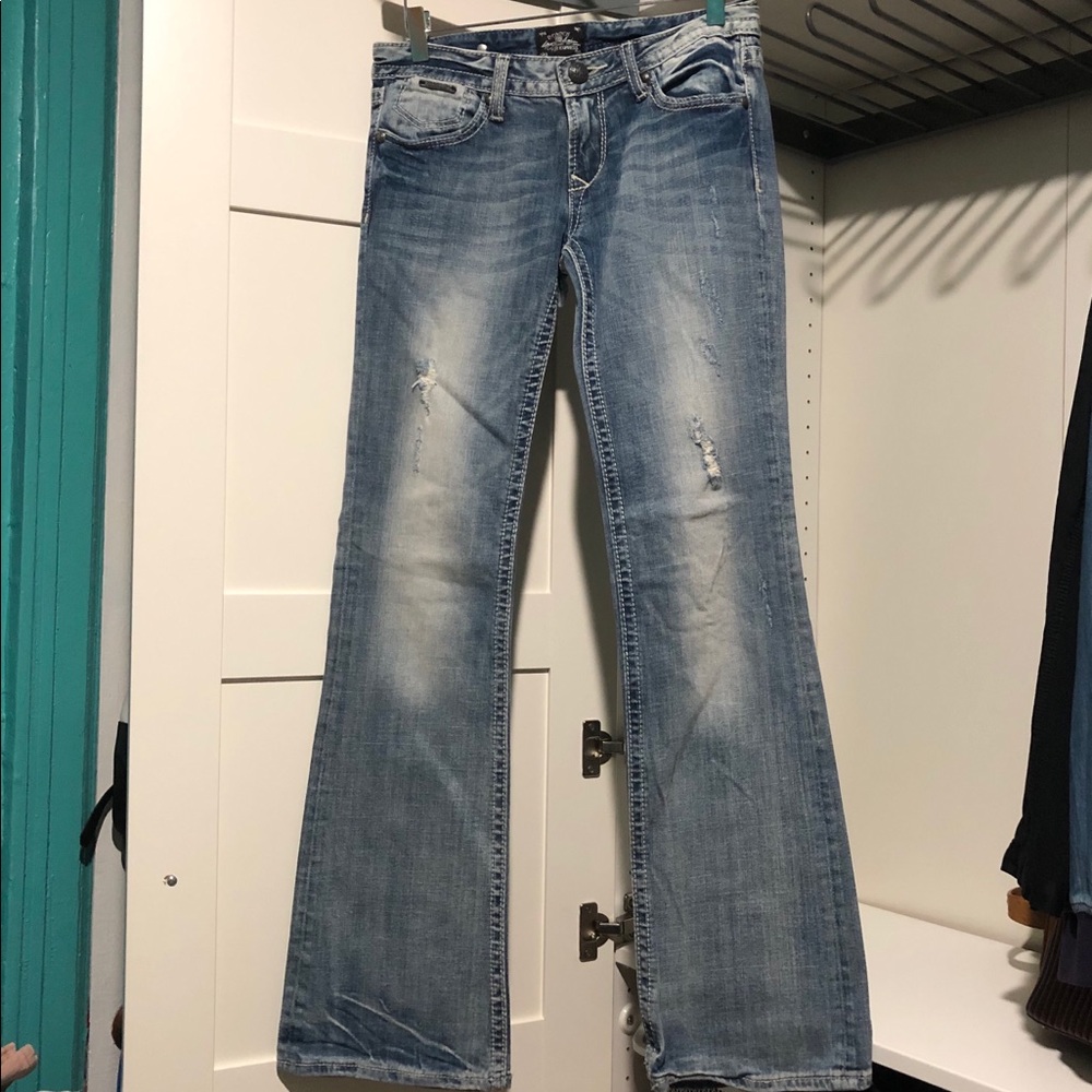 Express Rerock Boot Cut Jeans